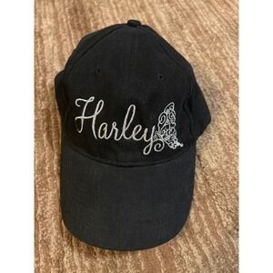 Harley-Davidson Hat Thunder Creek Embroidered Logo Biker Cap‎ One Size